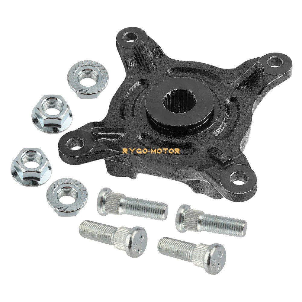 Front Wheel Hub & Studs for Polaris Ranger 400 425 500 570 650 700 800 (2006–2021)