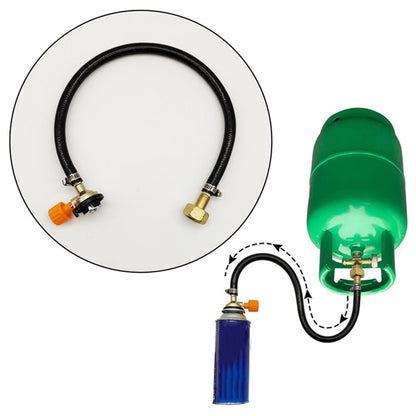 Adjustable Gas Refill Inflation Valve Connector for Enhanced User Control
