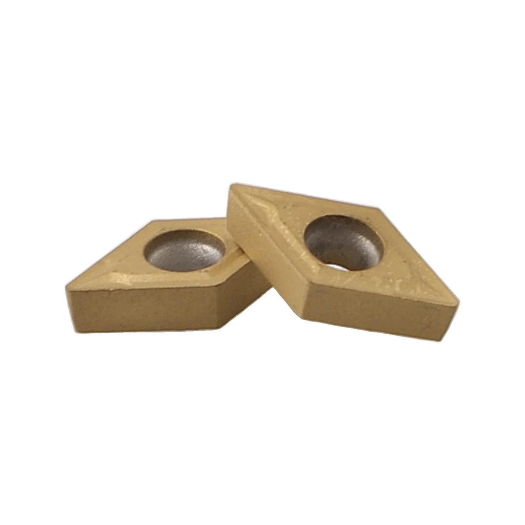 10 Pack DCMT070204 US735 Carbide Inserts for Steel Machining