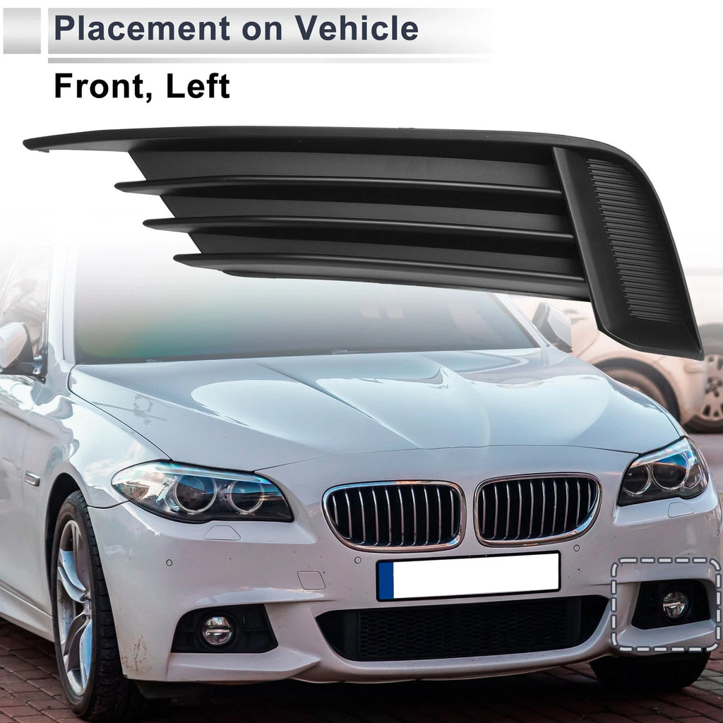 Left Front Fog Light Grill Replacement for Audi A3 S3 (2013–2017)