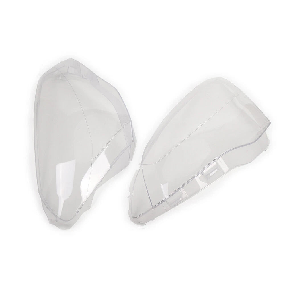 Pair Headlight Lens Housing for Peugeot Partner (2015–2018)