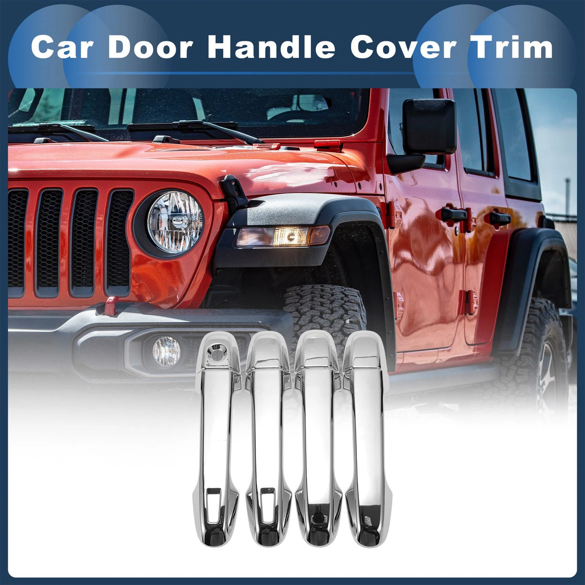 Door Handle Cover Trim for Subaru Forester (2019–2024) Side Door