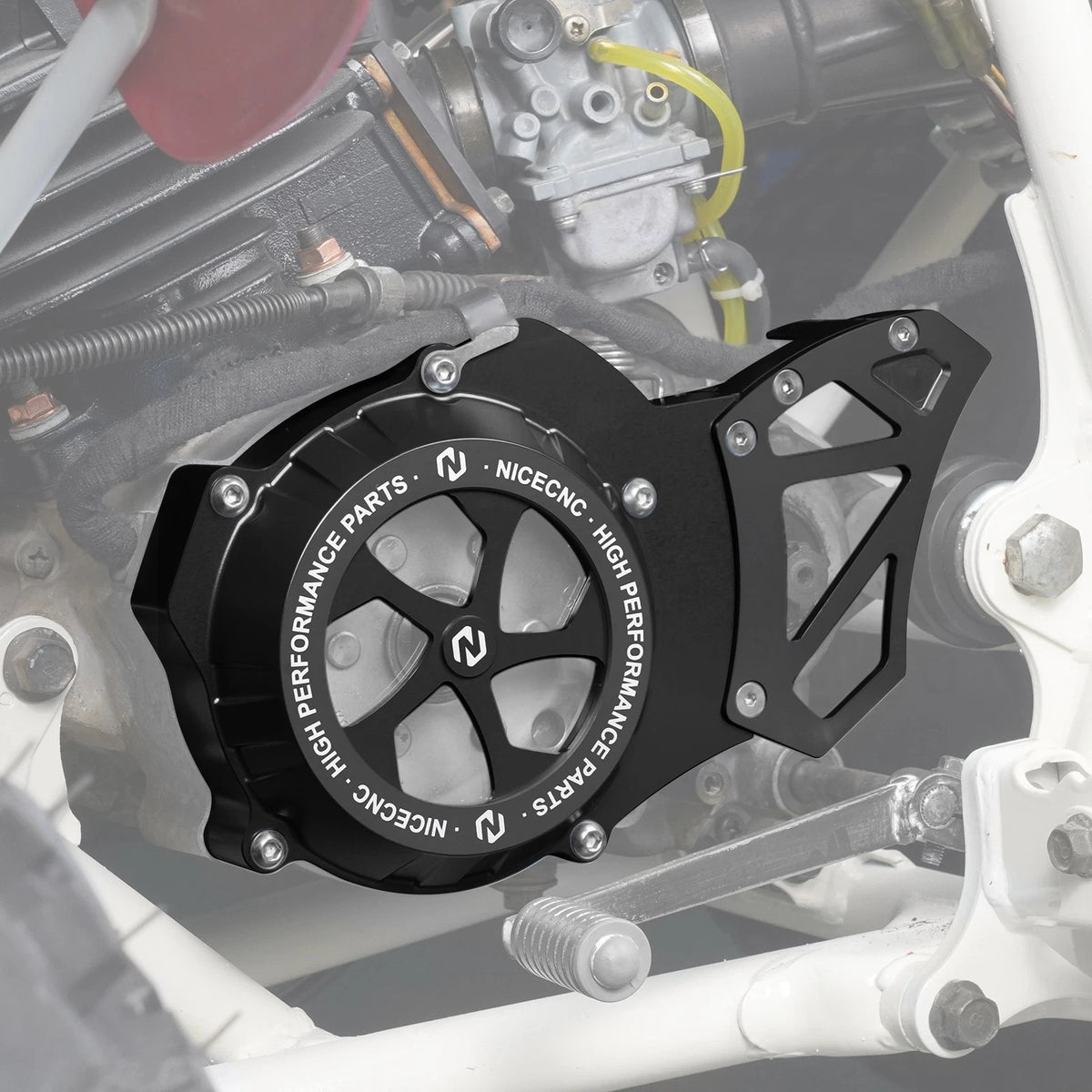 Engine Stator Cover for Yamaha Blaster 200 (1988–2006) - CNC Machined Aluminum