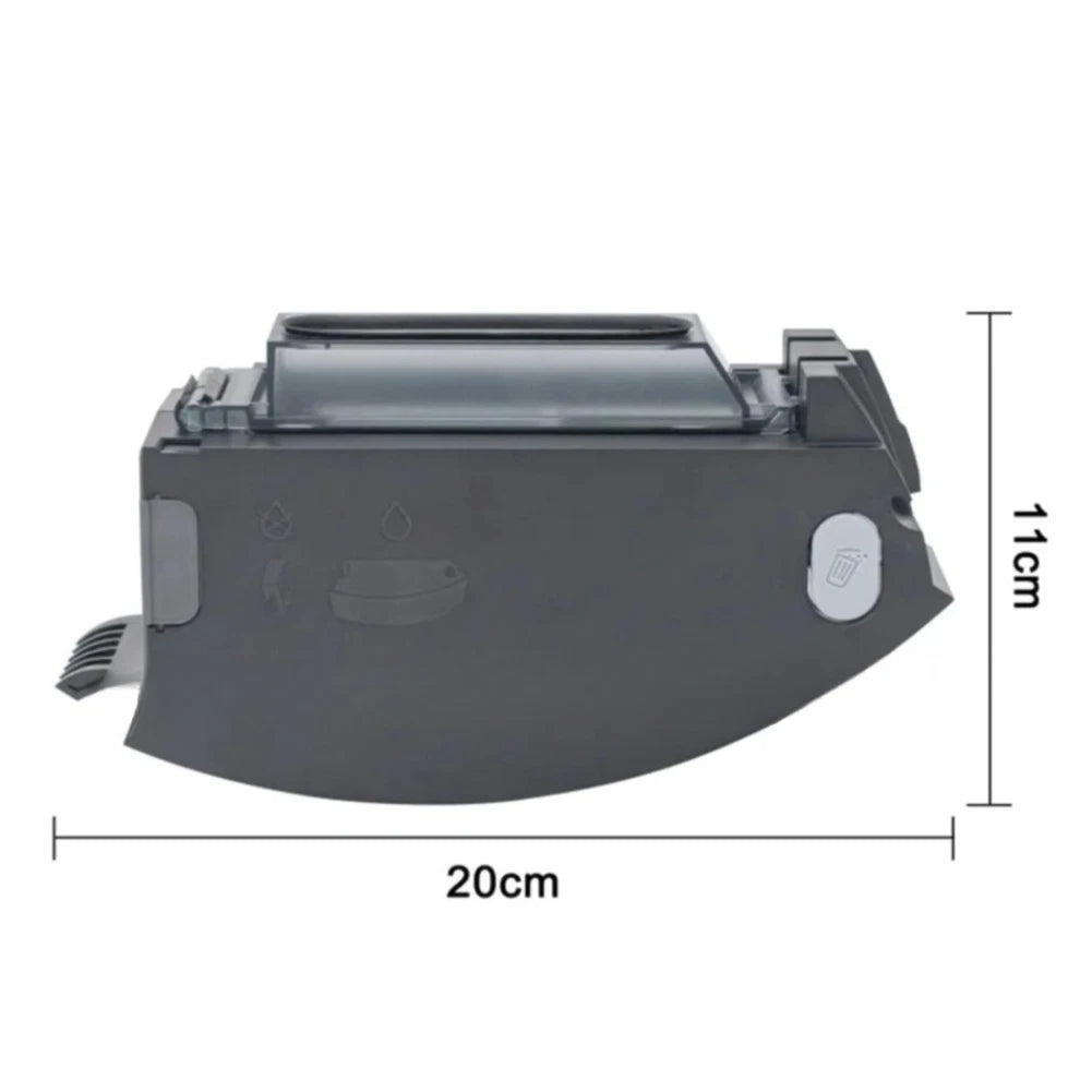 Large Capacity Robot Vacuum Bin with Anti-clogging Design