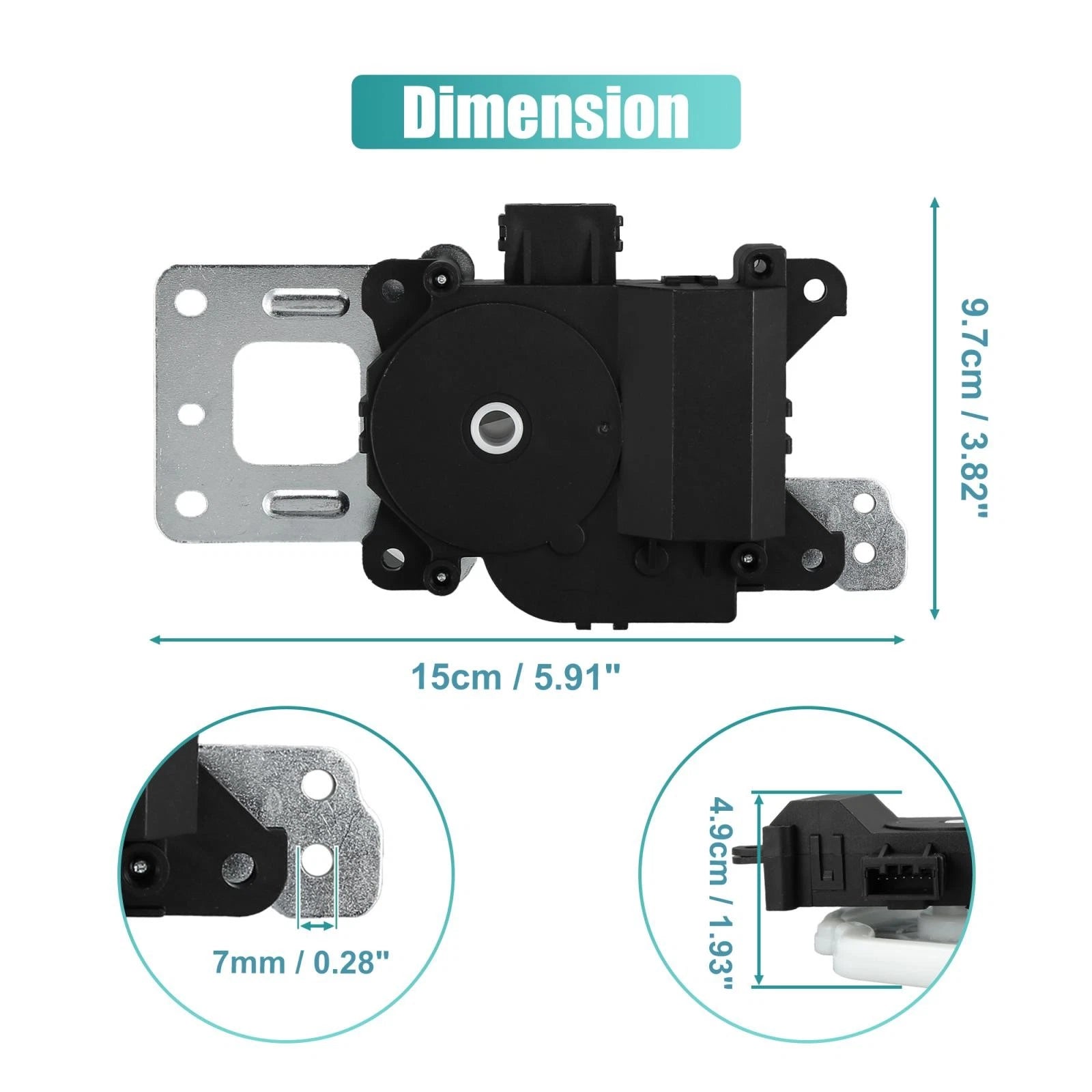 HVAC Blend Door Actuator for Honda Civic (2006–2011)