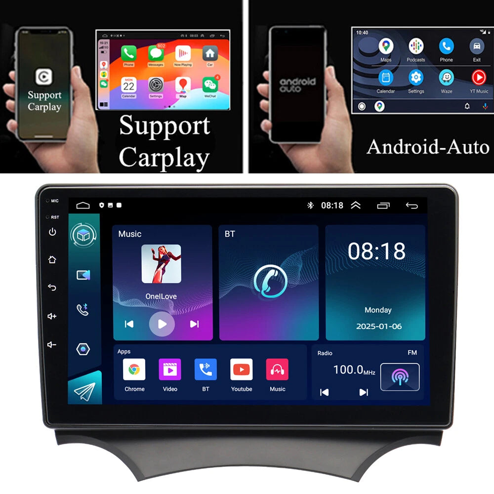 9'' Android Stereo Radio Head Unit for Ford Ka (2008–2014)