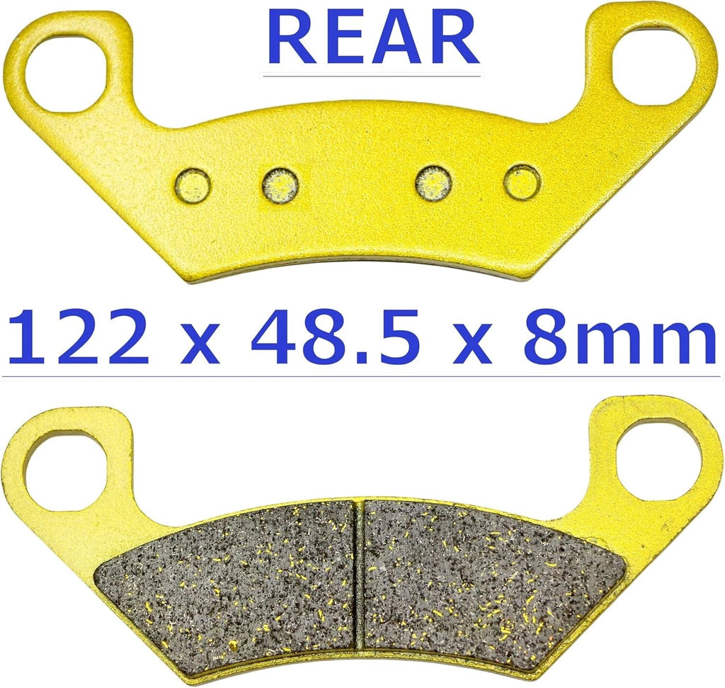 MC Brake Pads for Tracker Off Road 800SX (2018)