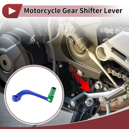 Folding Gear Shifter Lever for Honda CRF110F (2013–2018) Blue Green