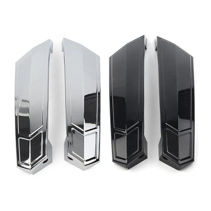 Saddlebag Hinge Covers for Victory Cross Country (2010–2017) Black/Chrome