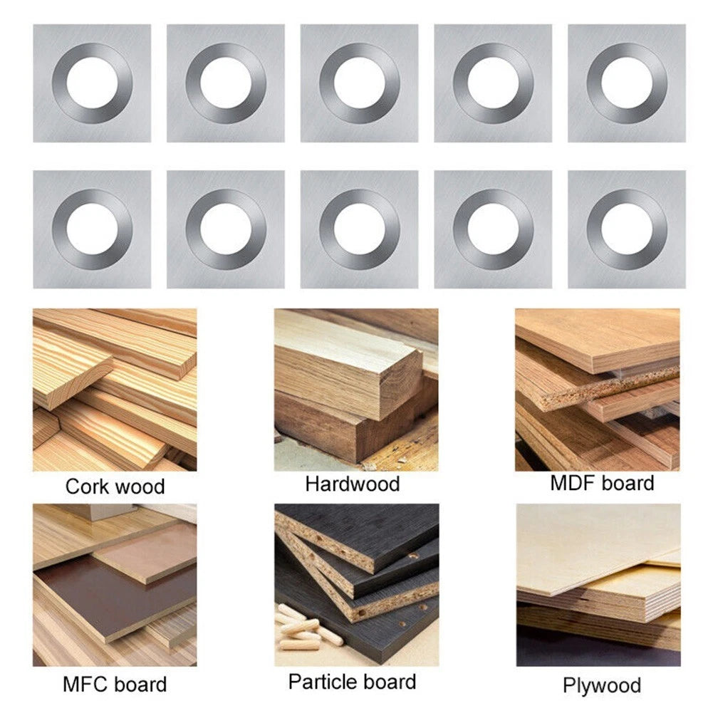 Square Carbide Inserts 12x12mm for Woodworking Indexable Cutters
