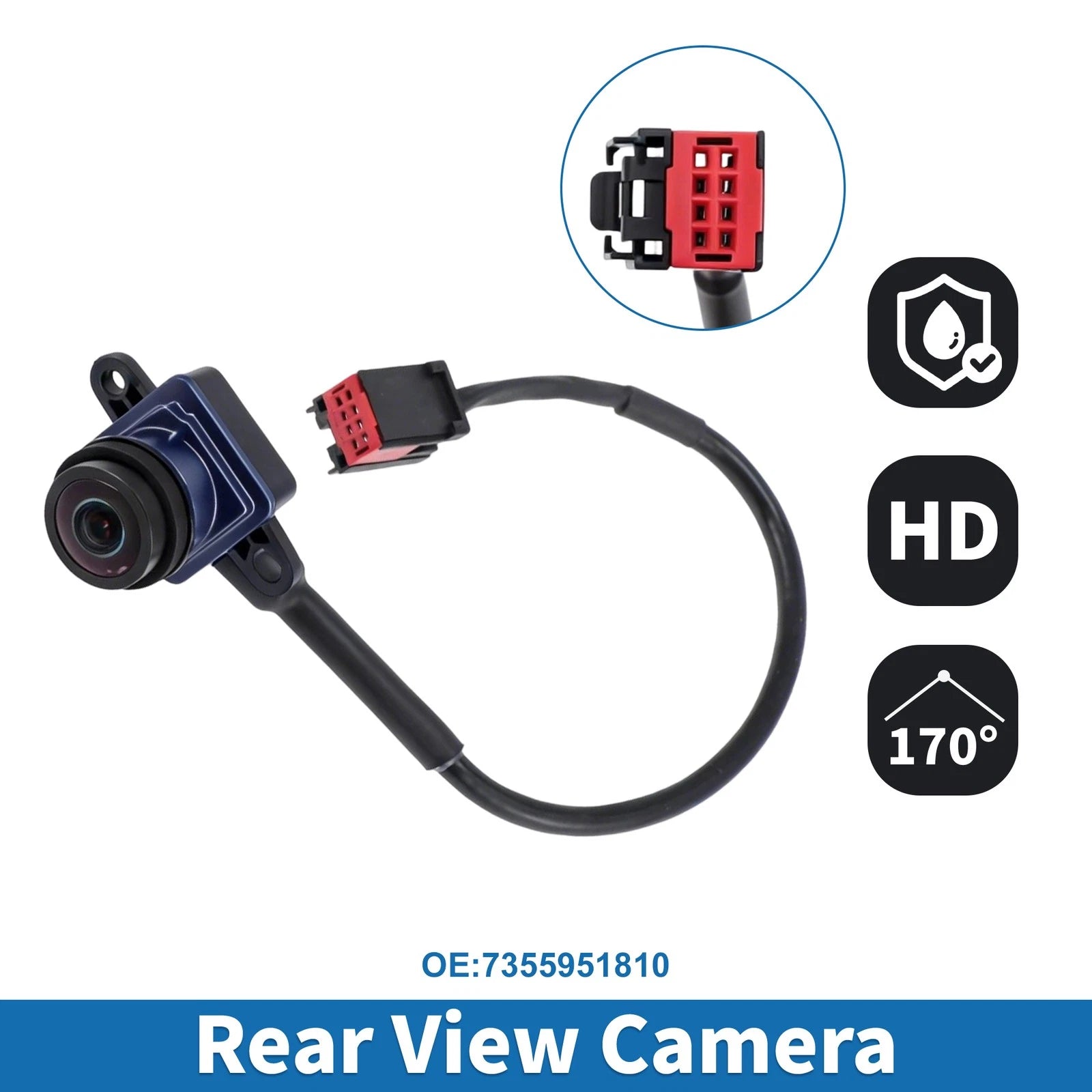 Rear View Camera for Fiat (7355951810)