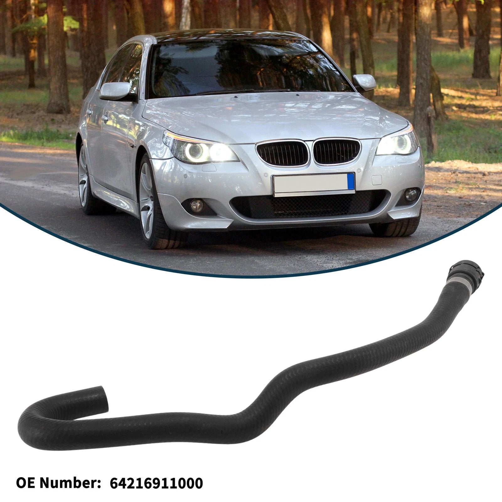 Radiator Hose Replacement for BMW 5 Series E60 E61 (2001–2010)