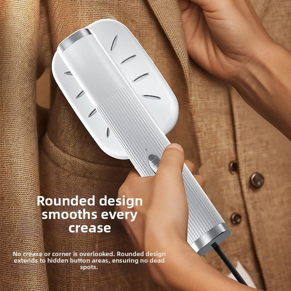 Handheld Steam Iron for Quick Heat Aluminum Panel Design (No Part Numbers)