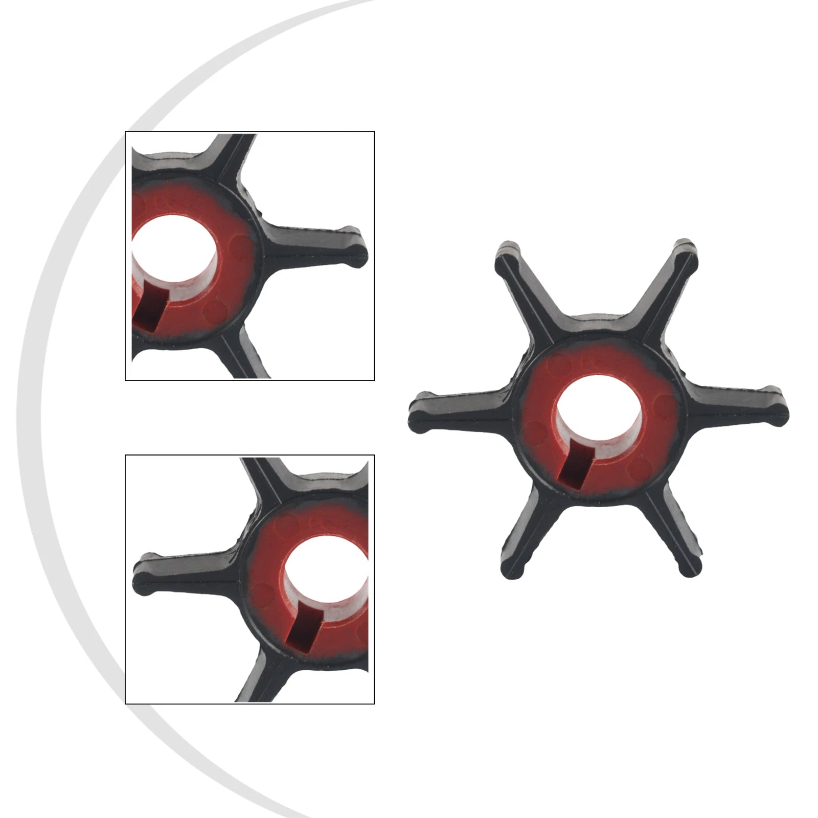 Outboard Motor Impeller for Boat Maintenance (Efficient Cooling)