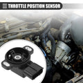 Throttle Position Sensor for Mazda MX-6 1993–1997 Replacement Plastic Black