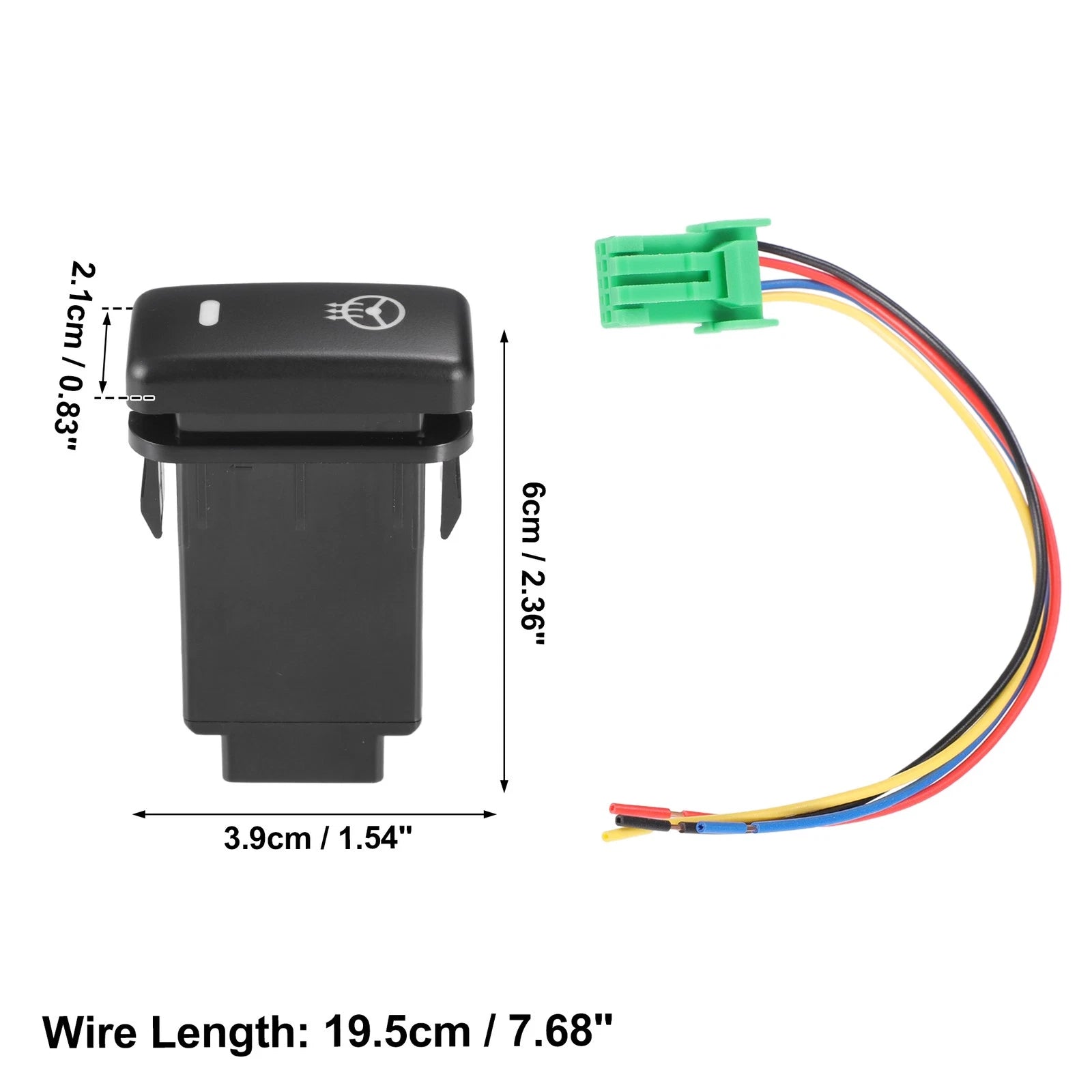 Steering Wheel Heating Switch for Toyota Alphard (2015–2020)
