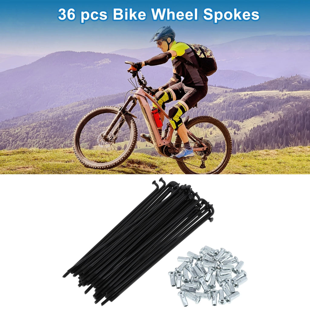 Bicycle Spokes Nipple Set 136mm for Universal Bike (2000–2025)