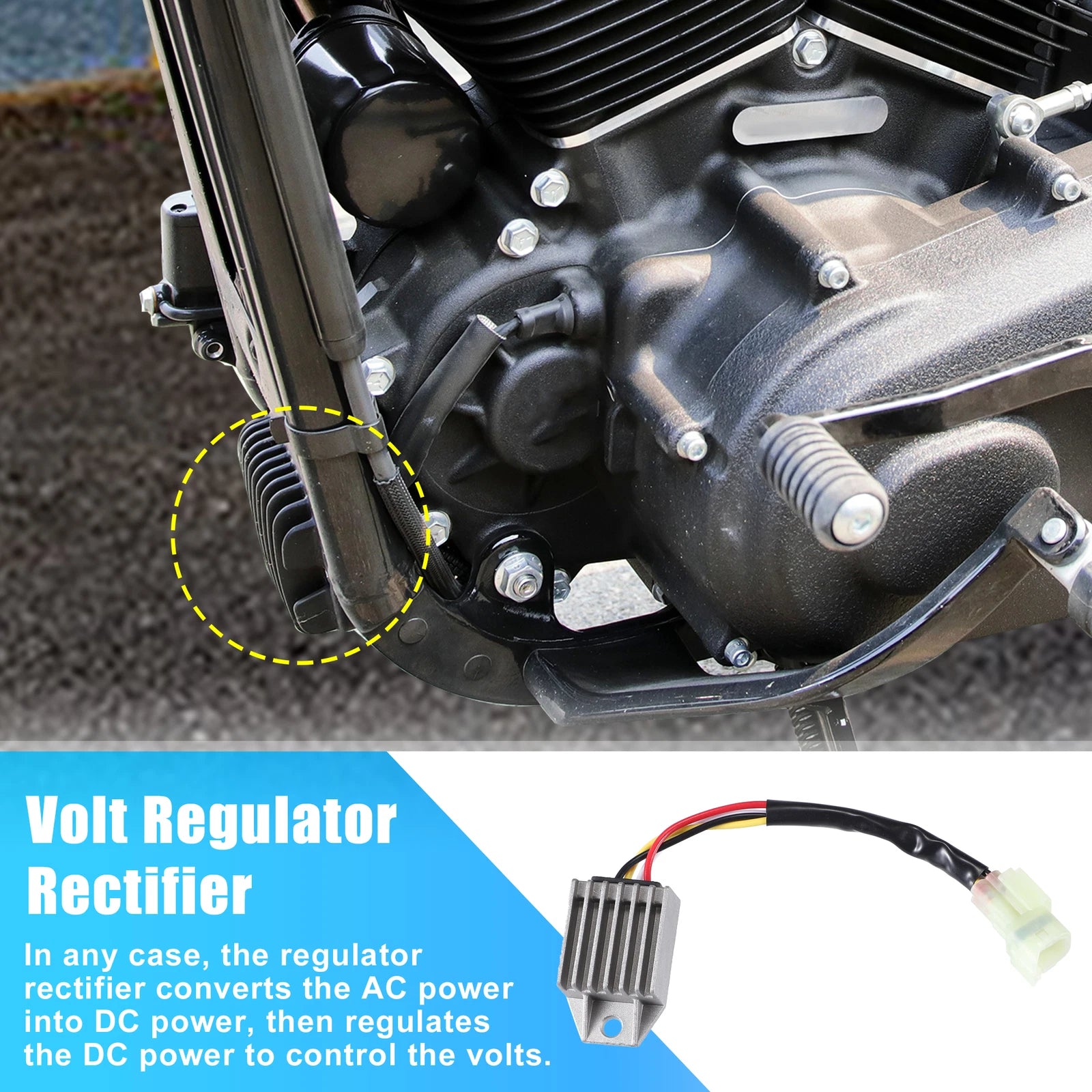 Voltage Regulator Rectifier for Arctic Cat 50 Utility ATV (2005–2008)
