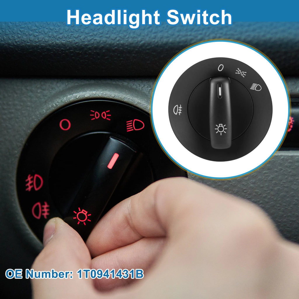 Headlight Switch Replacement for Volkswagen Caddy (2004–2008)