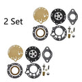 Set of 2 Carburetor Carb Kits for Stihl TF350 TS350 HL292 HL327 (RK-114HL)