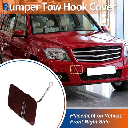 Front Tow Hook Cover Replacement for Mercedes-Benz GLK350 (2010–2015)