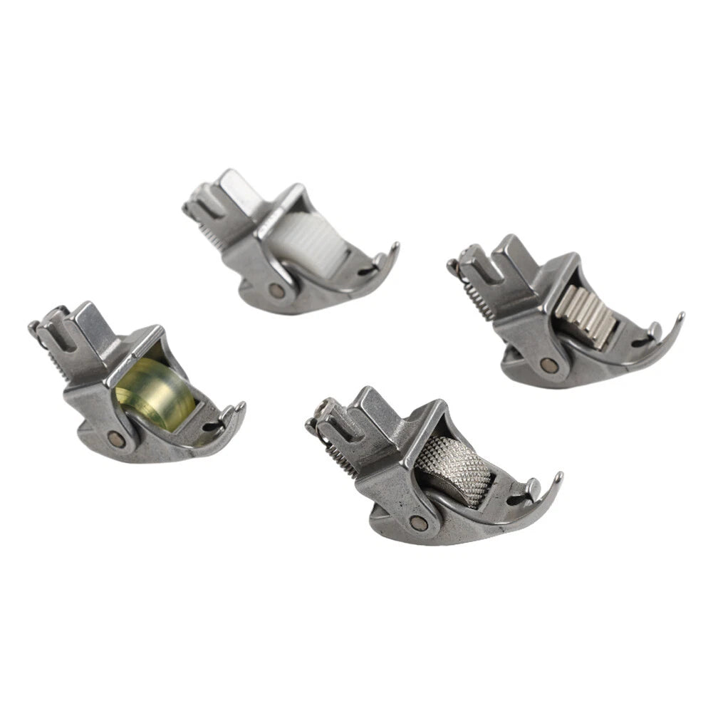Roller Hem Presser Foot for A10 Double Fold Right Angle Binder