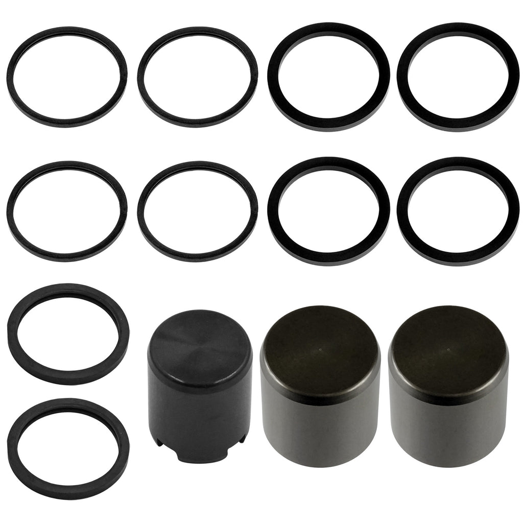 Brake Caliper Piston Kit Front and Rear for Polaris Big Boss 400L 2X4 (1994)