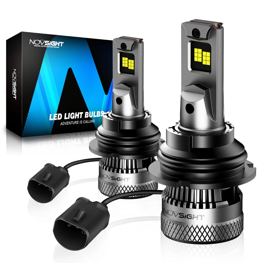 2X 9004 HB1 LED Headlight Bulbs for