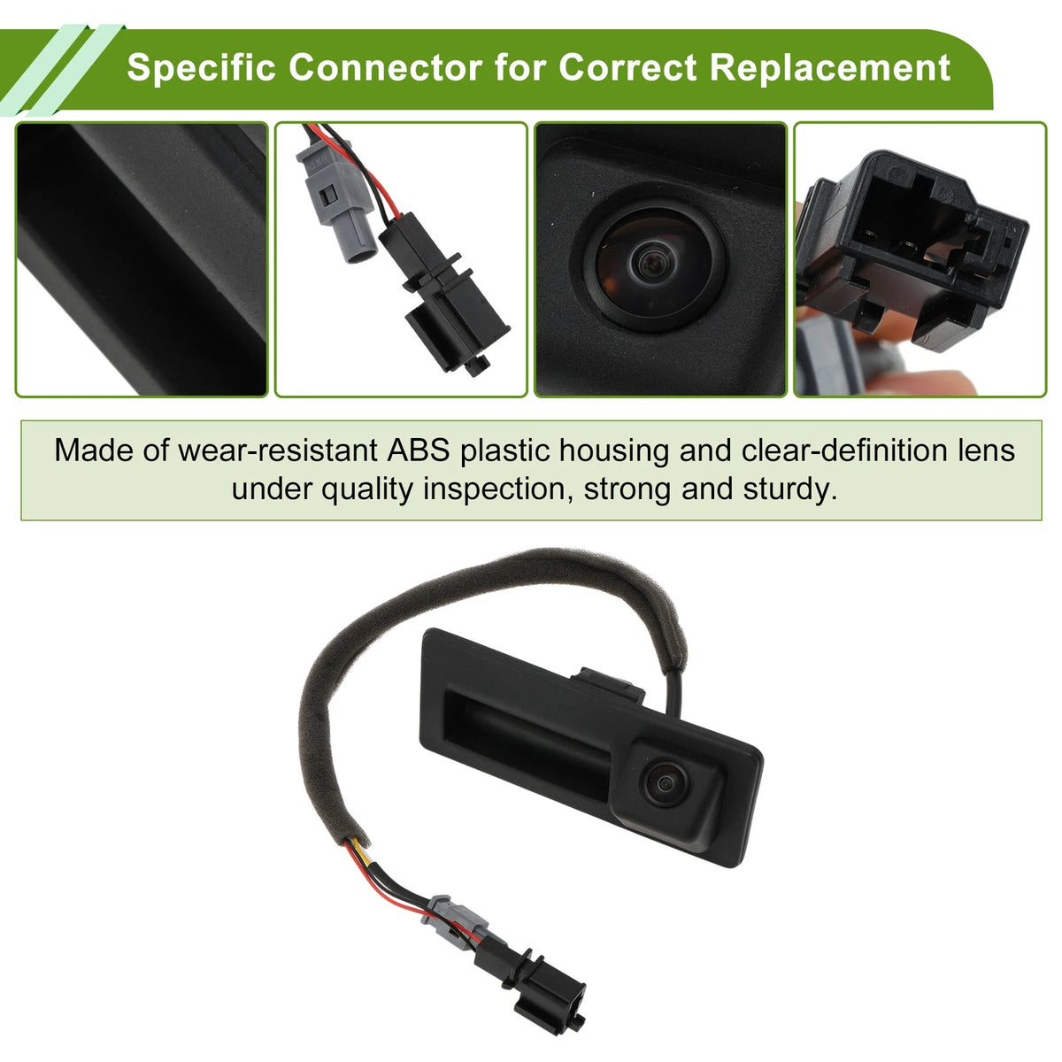 Rear View Backup Camera with Tailgate Handle for No.5ND827566C