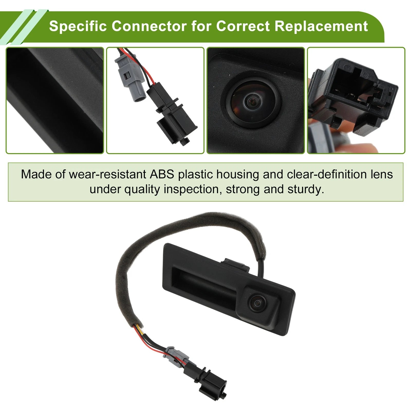 Rear View Backup Camera with Tailgate Handle for No.5ND827566C