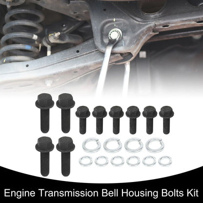 Engine Bell Housing Bolts Kit for Chevrolet Chevelle (1968–1972) Set
