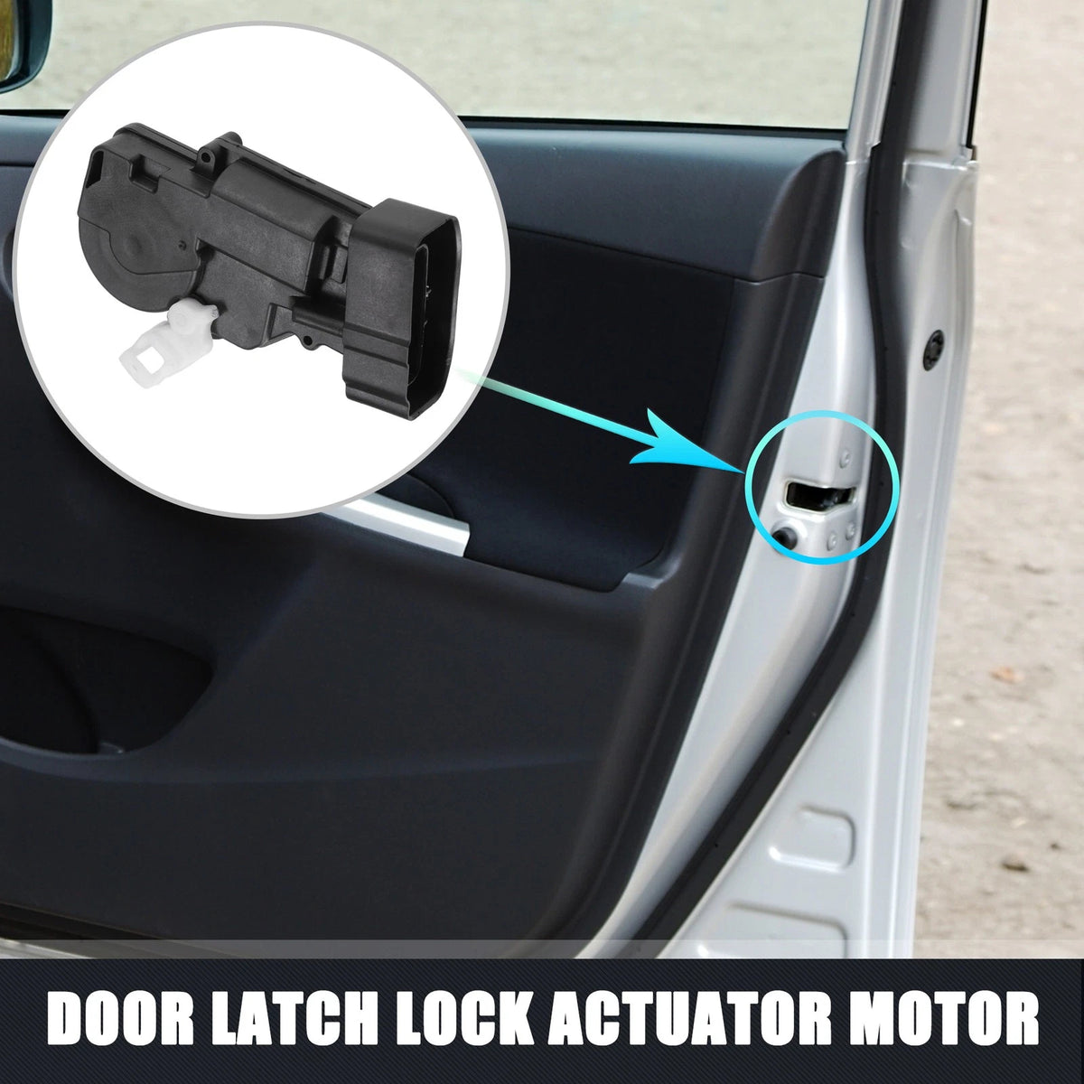 Front Right Door Latch Lock Actuator Motor Replacement for Toyota Corolla (2014–2018)