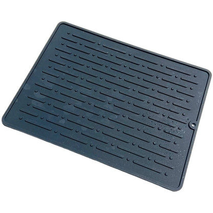 Flexible Silicone Drain Pad for Kitchen (12x8 Inch)
