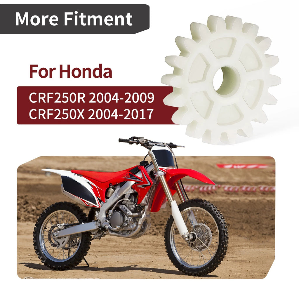 Oil Pump Driven Gear 18T for Honda CRF250R (2004–2009) CRF250X (2004–2017) 15133-KRN-670