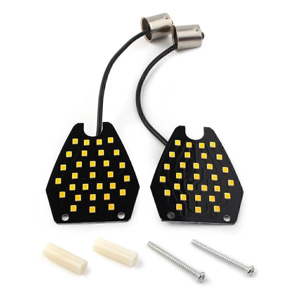 2X 30SMD LED Turn Signal Indicator Light 1156 for Honda CBR1000RR (2004–2007)