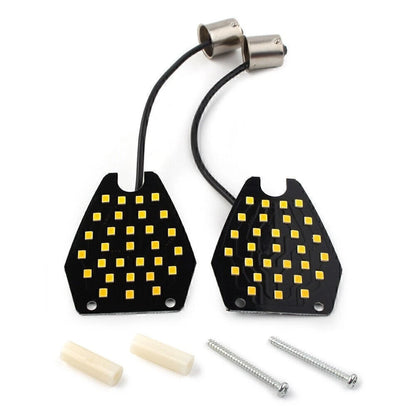 2X 30SMD LED Turn Signal Indicator Light 1156 for Honda CBR1000RR (2004–2007)