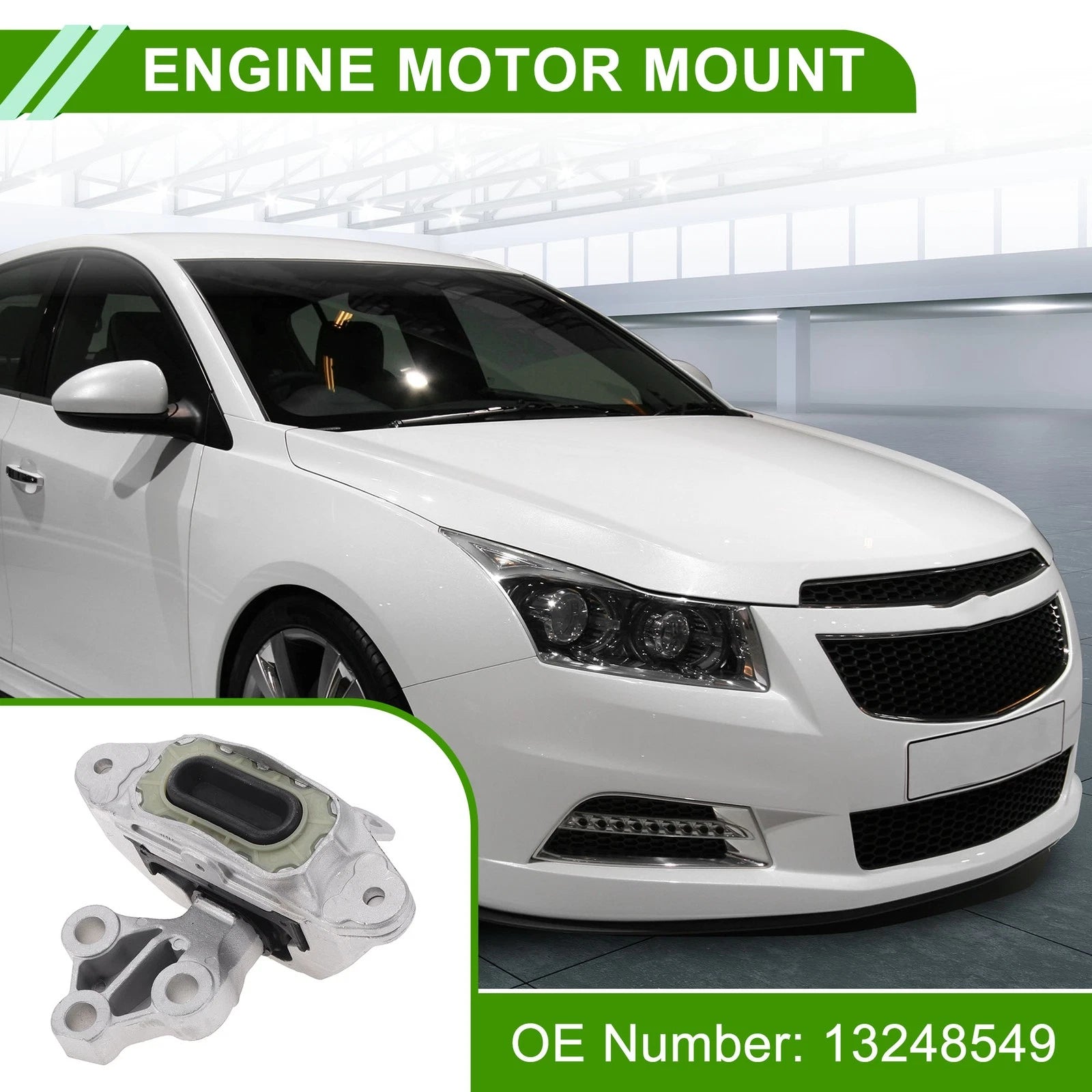 Engine Motor Mount Transmission Mount Replacement for Chevrolet Cruze (2009–2016)