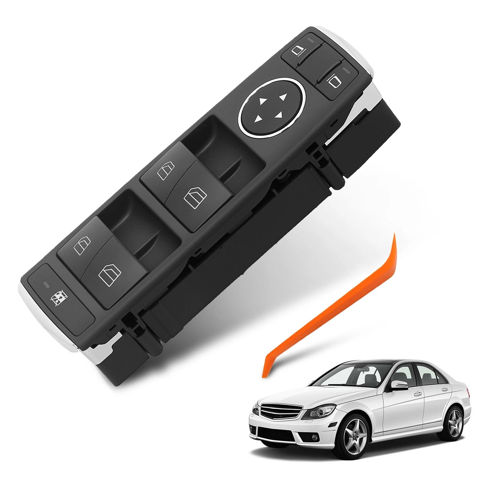 Front Left Door Window Switch for Mercedes-Benz GLK-Class X204 (2009–2015)