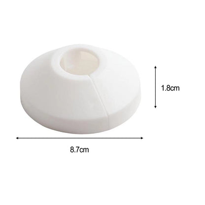 10 Pack Pipe Decorative Covers for PVC50 DN40 Tubes