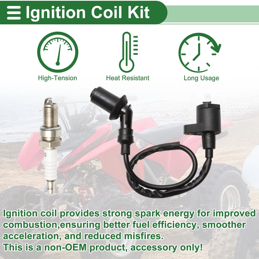 Ignition Coil Replacement for Honda CRF50F (2004–2013) 1 Set