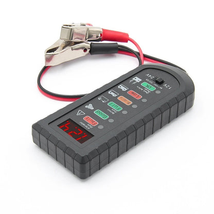 Car Battery Tester for Marine and Vehicle Use (12V, 24V)