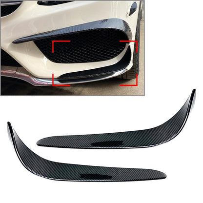 Front Bumper Lip Splitter Spoiler for Mercedes Benz C-Class W205 (2015–2018)
