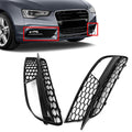 Honeycomb Front Bumper Fog Light Grille for Audi A5 (2012–2016)