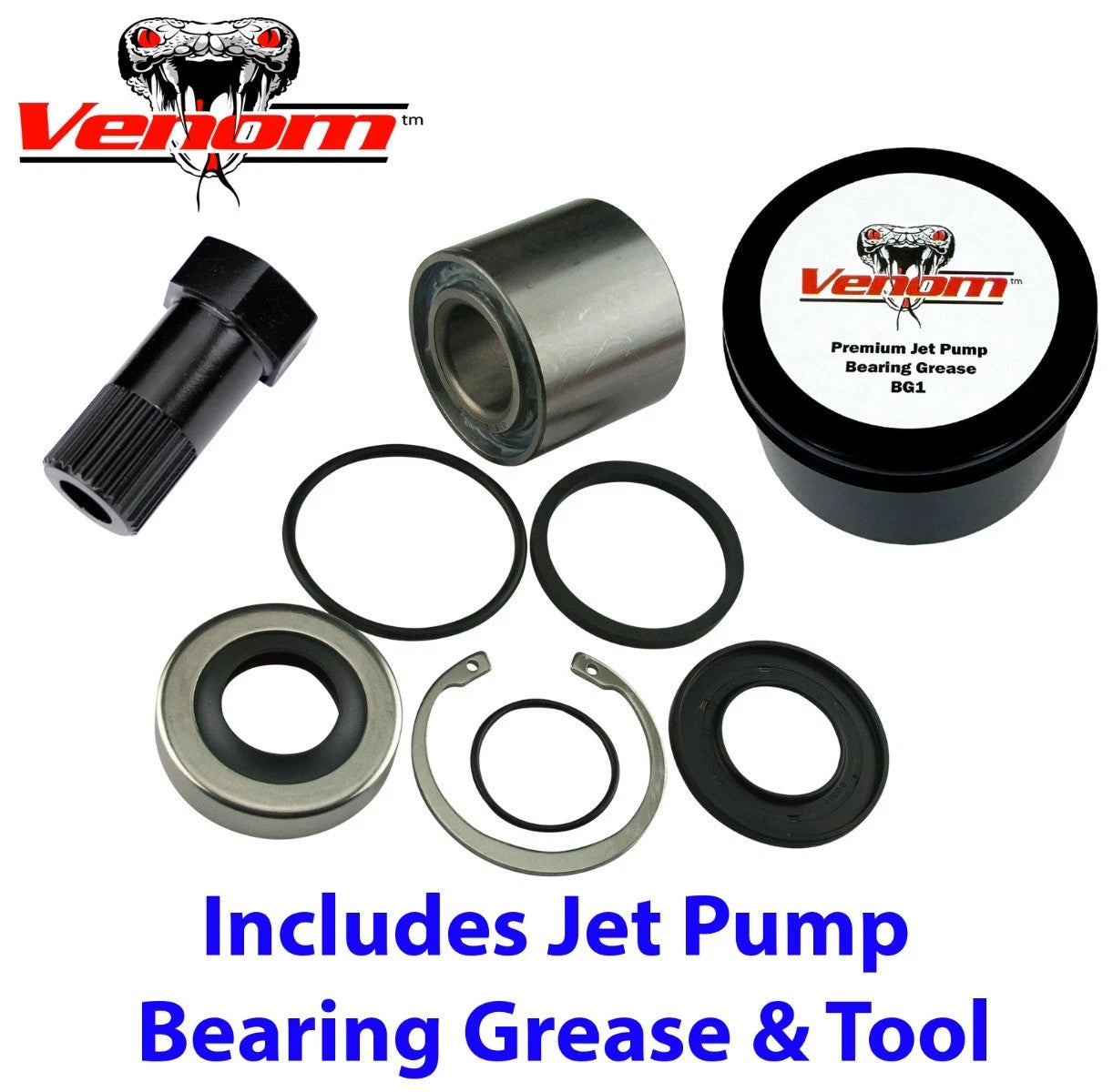 GTX 215 Jet Pump Rebuild Kit for SeaDoo 4-Tec (2009) - Grease & Tool