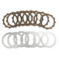 7x Steel Separator + 8x Clutch Friction Plate for Yamaha XJR400 XJ600S XJ650S (T9)