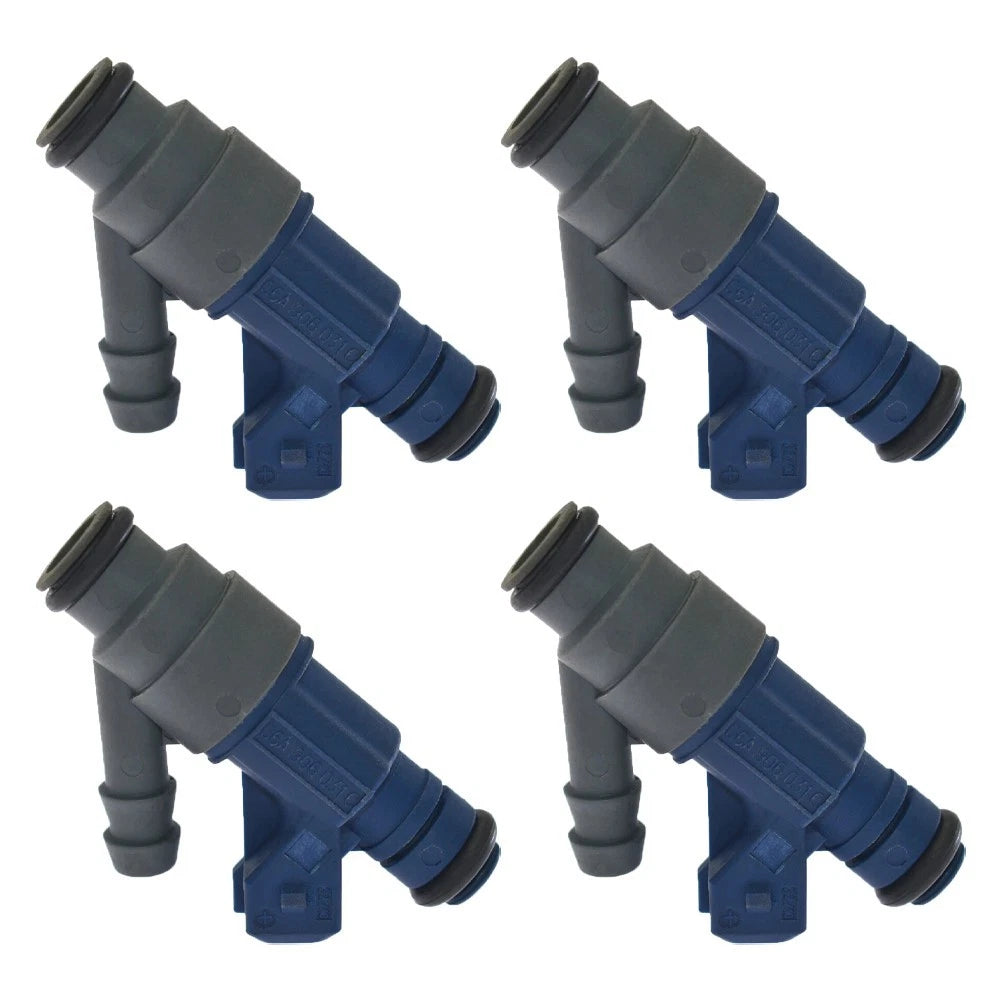 Car Maintenance 4Pcs Fuel Injectors Fits Multiple Models High Reliability