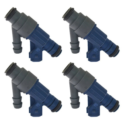 Car Maintenance 4Pcs Fuel Injectors Fits Multiple Models High Reliability
