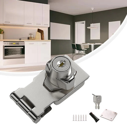Hasp Locks for Home Office (Anti-theft Security Accessory)