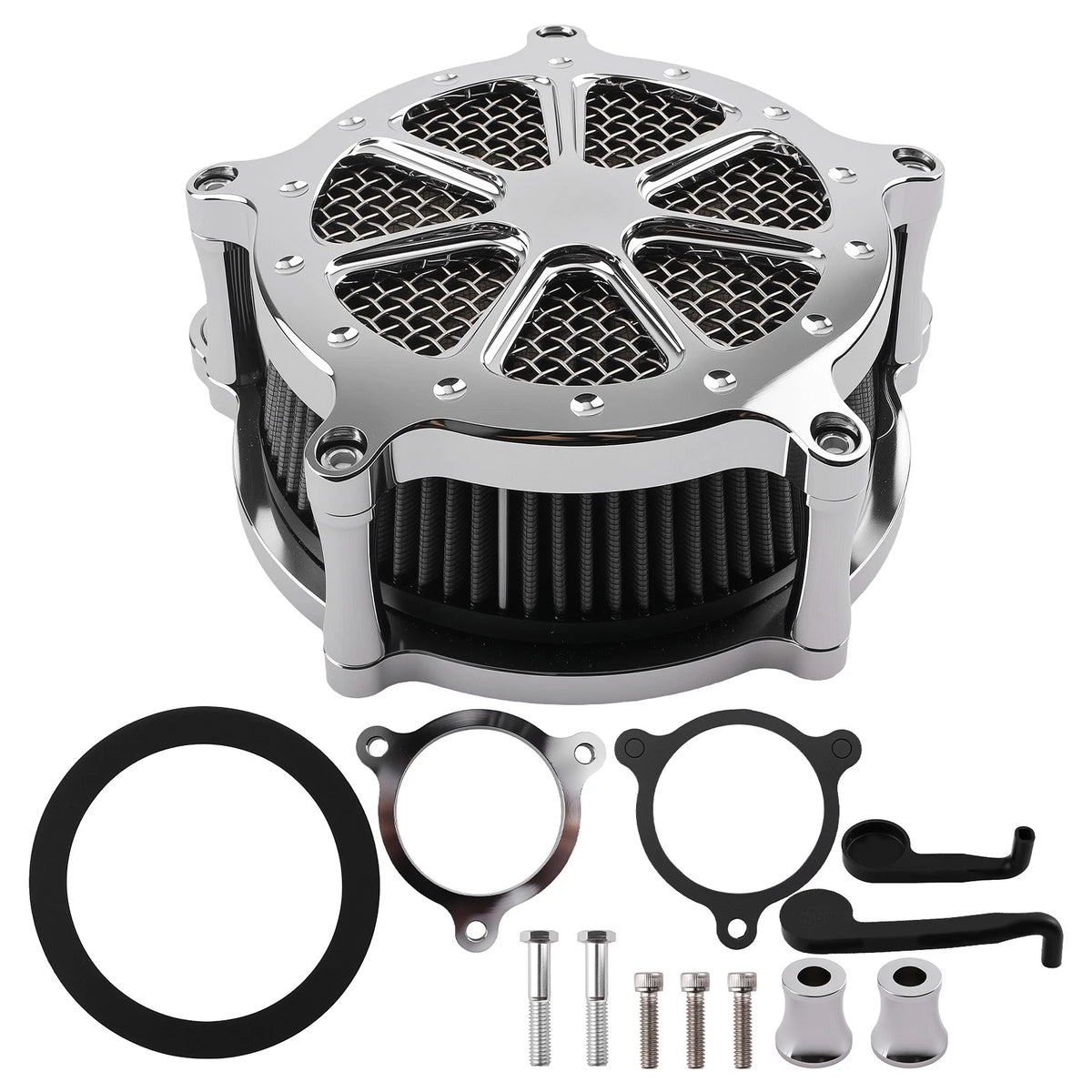 Air Cleaner Intake Filter for Harley Softail Touring Road King Street Glide