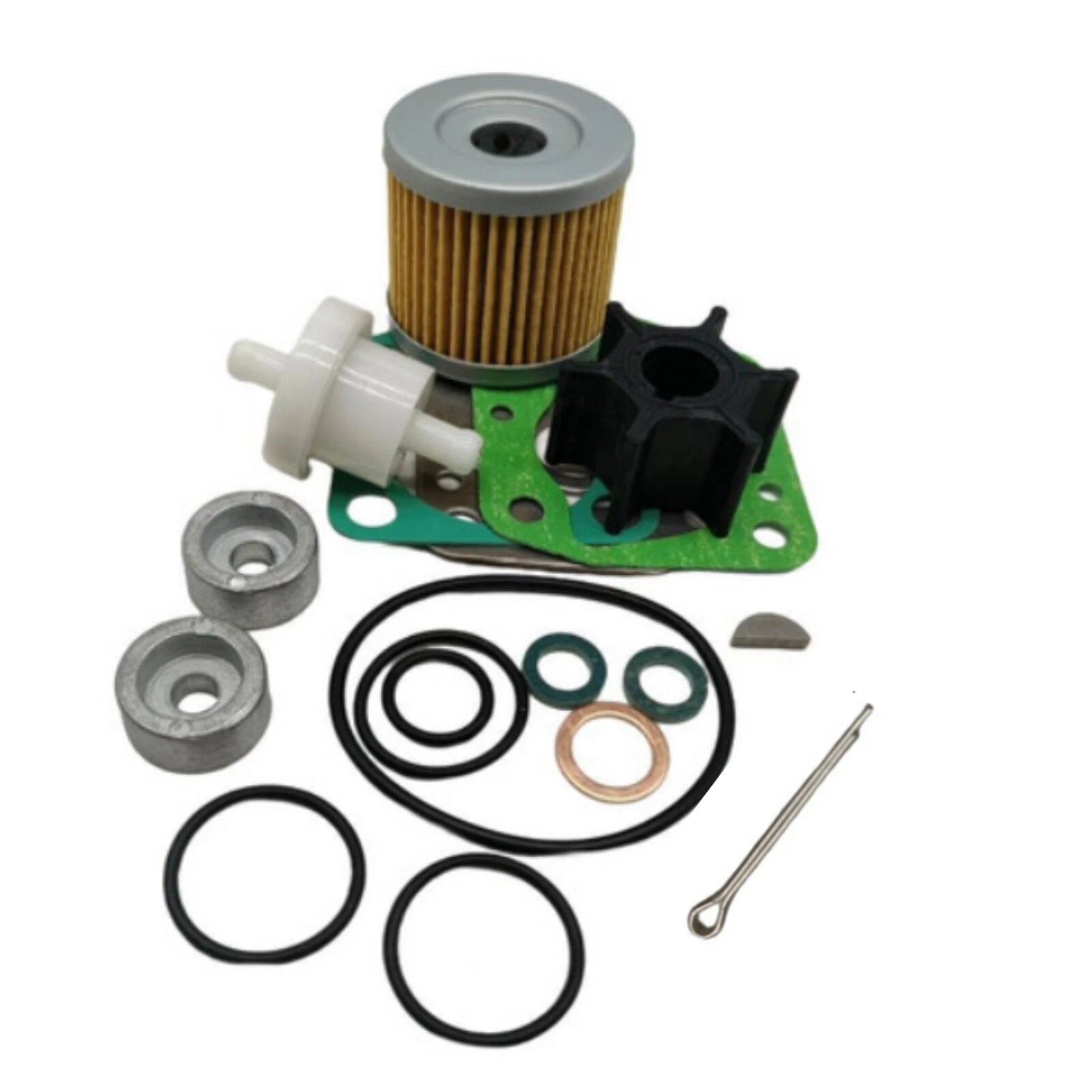 Outboard Maintenance Kit for Suzuki 8/9.9HP (17400-99840, 17400-99841, 15410-98500)